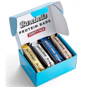 Barebells Protein Bars Variety Pack – 12 Count, 1.9oz Bars – Protein Snacks with 20g of High Protein – Low Carb Protein Bar with 1g of Total Sugars – Perfect on The Go Low Carb Snack & Breakfast Bars