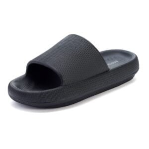 BRONAX Cloud Slippers for Women and Men | Pillow Slippers Bathroom Sandals | Extremely Comfy | Cushioned Thick Sole